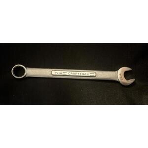 Craftsman 7/16" Combination Wrench SAE Vintage VV 44694 Made in USA T1240